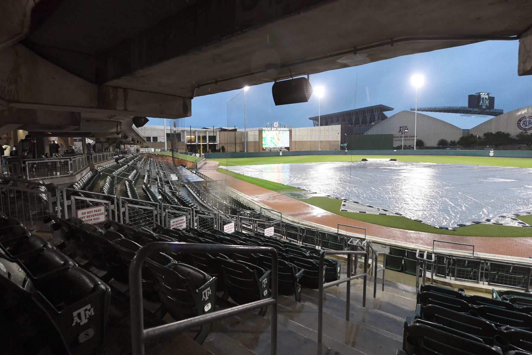 Rain at Blue Bell Park